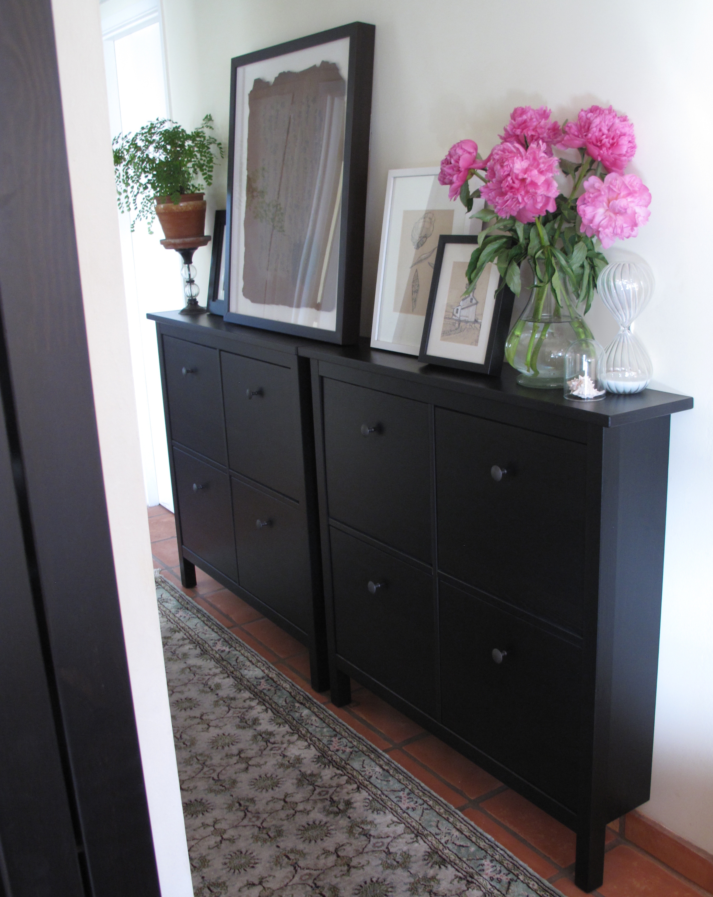 Styling A Small Space Or Office By Re Purposing An Ikea Mud Room